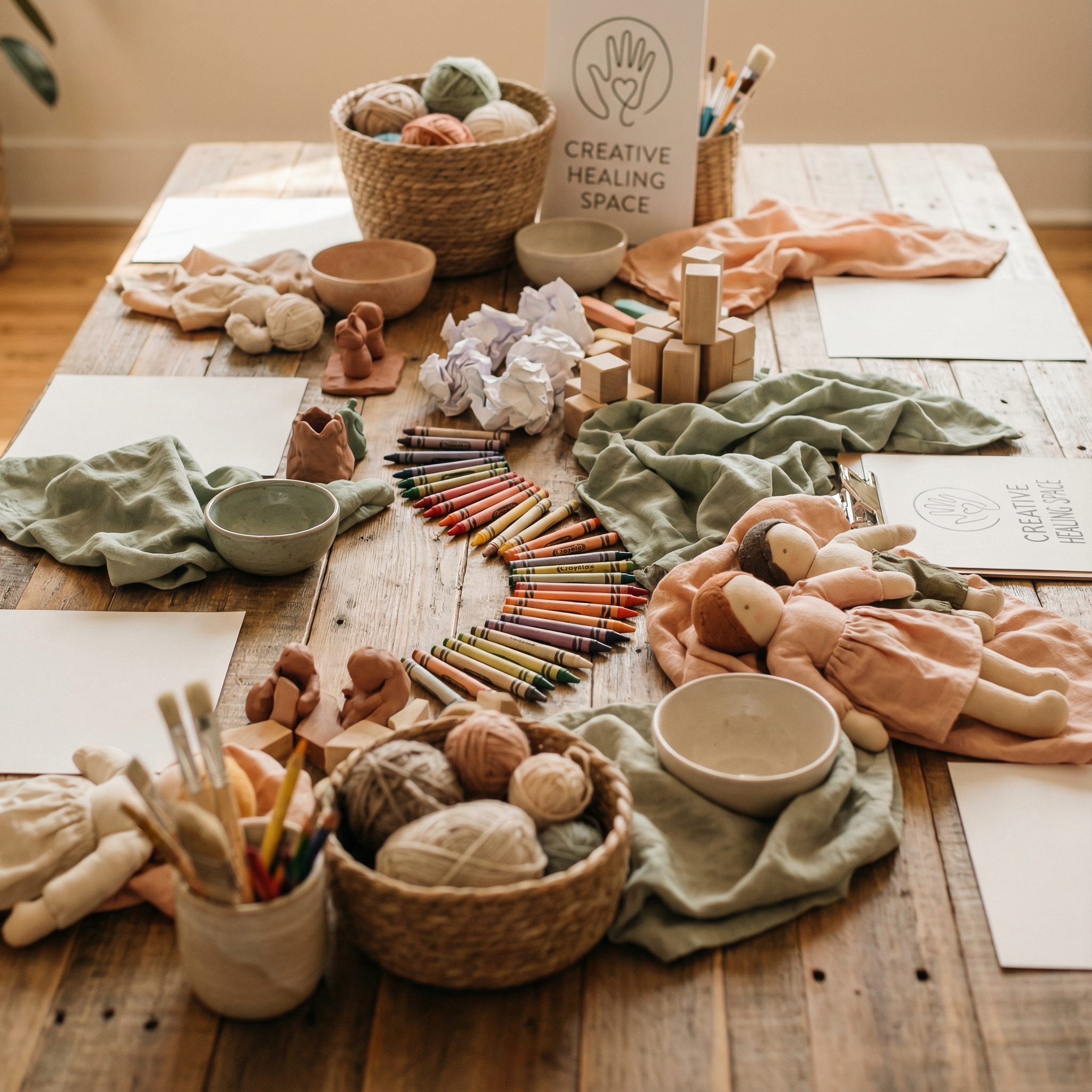 טיפול במשחק ויצירה